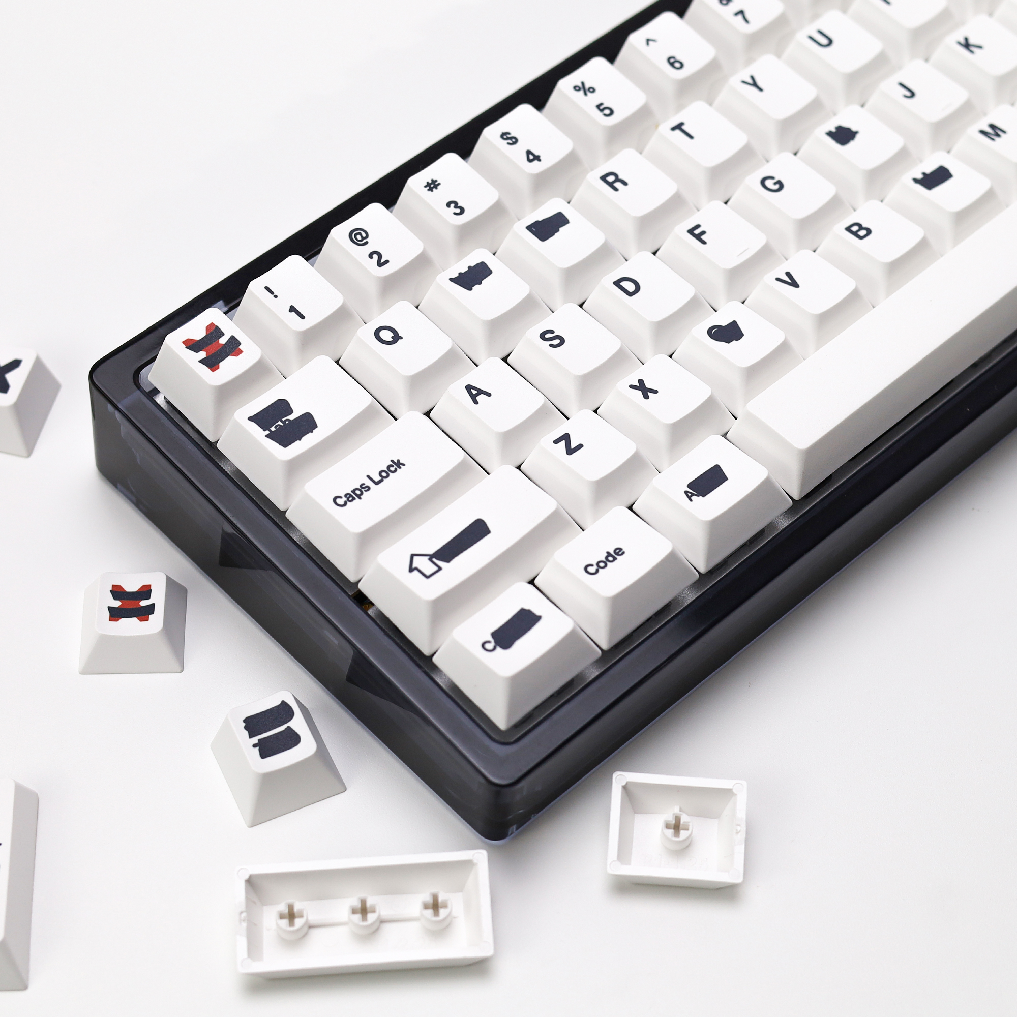 KBDiy Retro GMK Redacted Keyca - đánh giá và giá Gaming Keyboard Number Pad