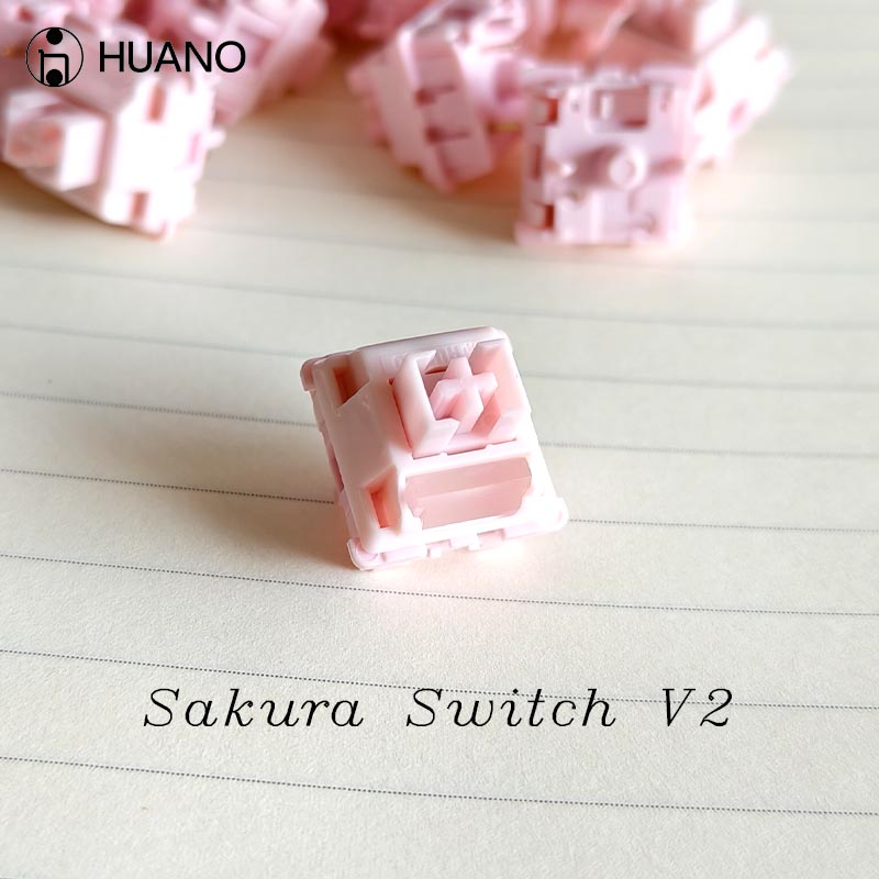 HUANO Sakura V2 Switch 5-Pins  - đánh giá và giá Gaming Keyboard Types