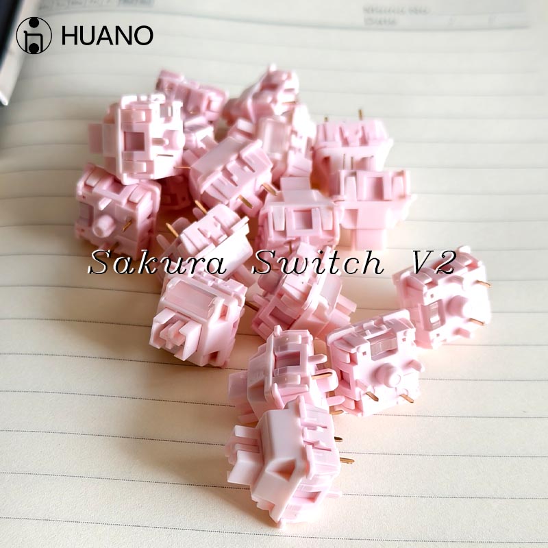 HUANO Sakura V2 Switch 5-Pins  - đánh giá và giá Gaming Keyboard Types