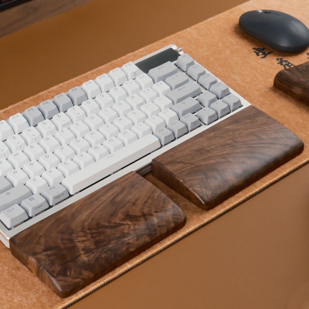 Black Walnut Spilt Plam Rest G - đánh giá và giá Wrist Rest Wood