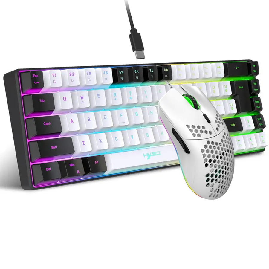 Ergonomic 68-Key Mini Wired Ke - đánh giá và giá Gaming Keyboard And Mouse For Xbox