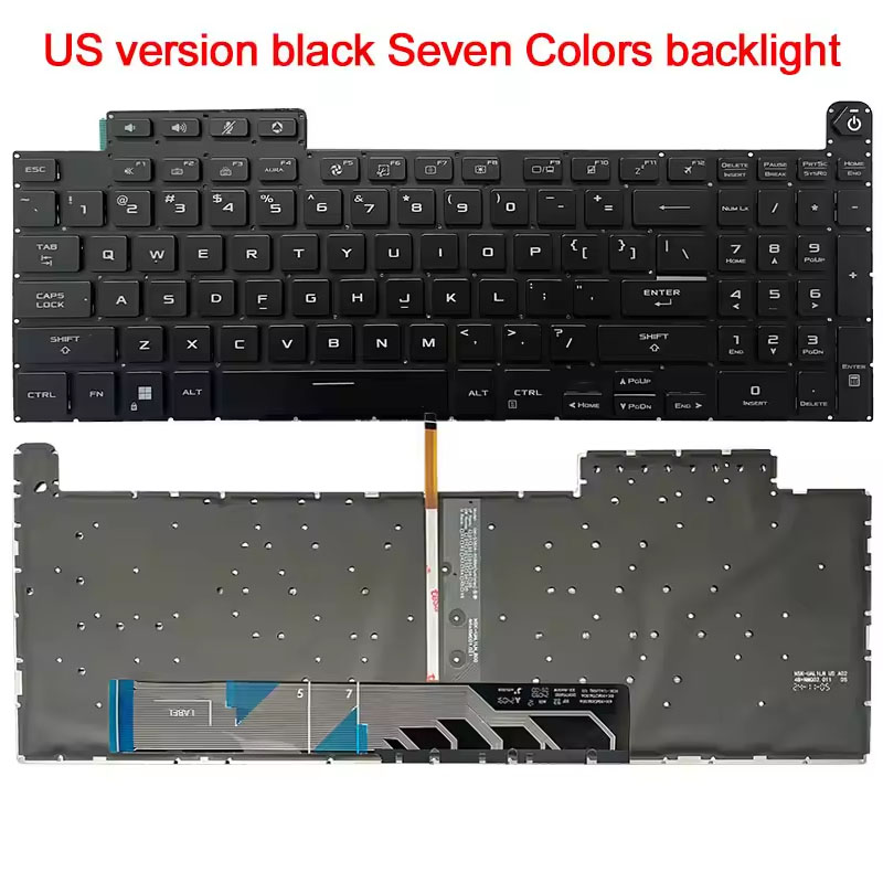 US Layout Keyboard With Backli - đánh giá và giá Gaming Keyboard Asus
