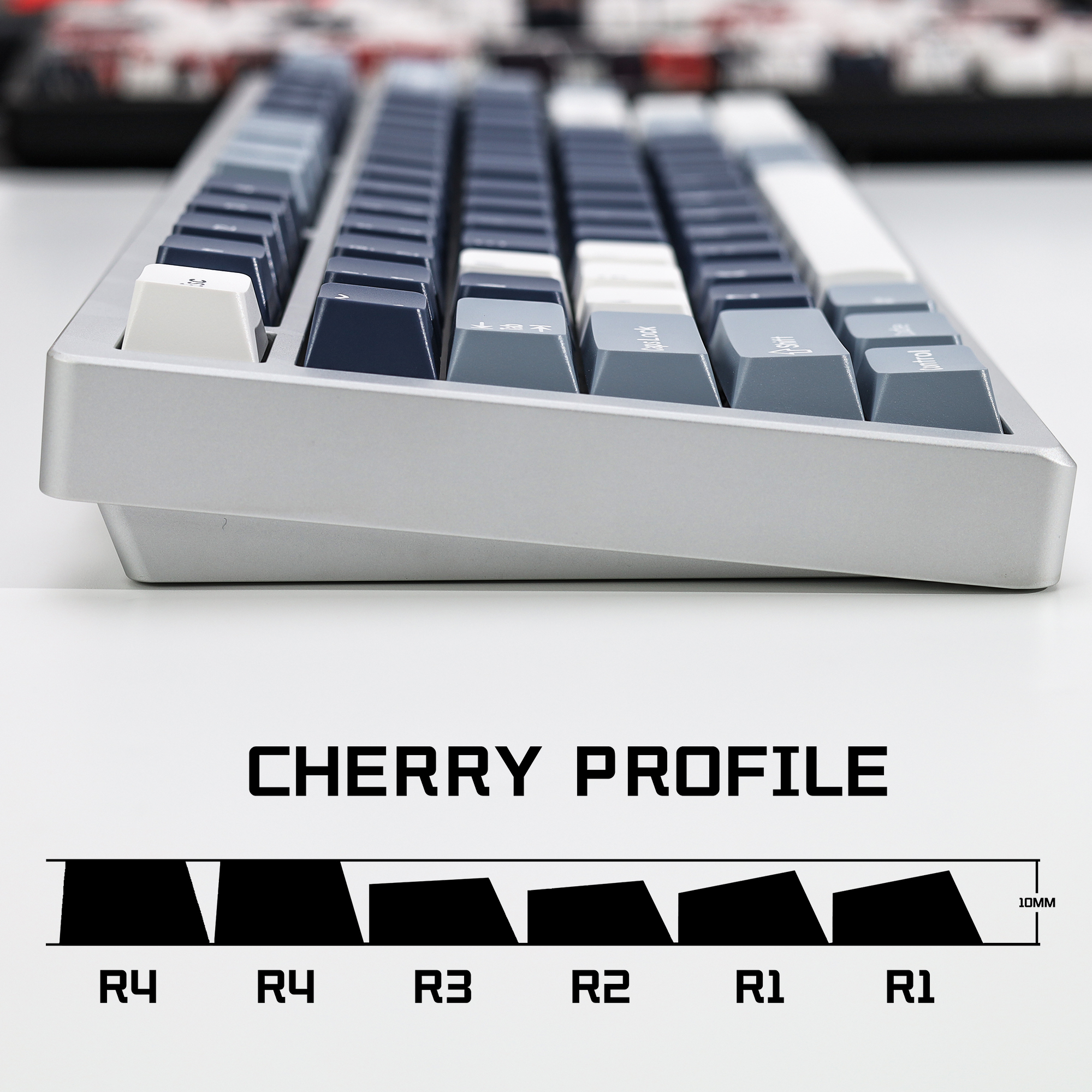 KBDiy Fishing Keycaps ISO PBT  - đánh giá và giá Gaming Keyboard Number Pad