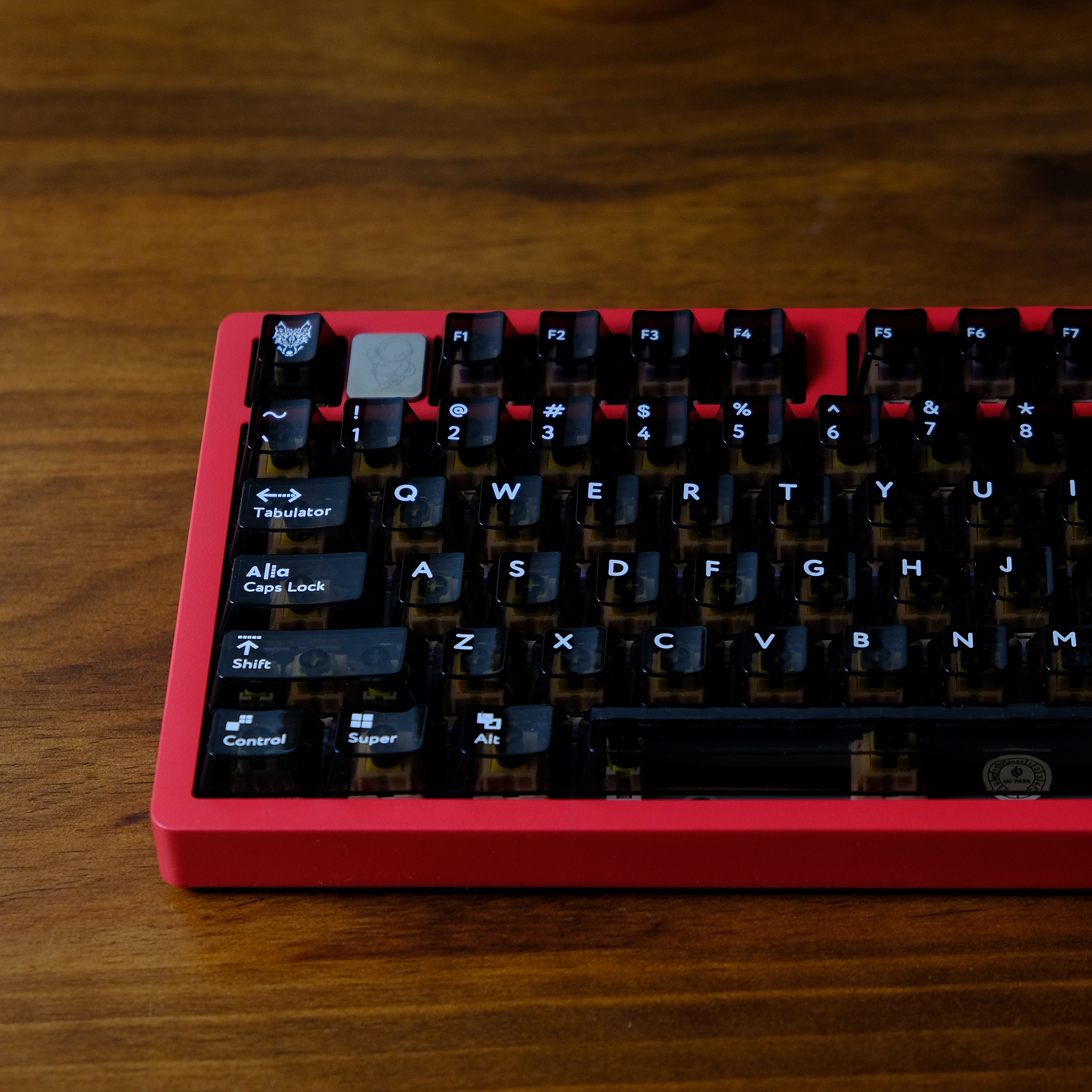114 Keys Black Crystal Transpa - đánh giá và giá Keyboard Gaming Transparent