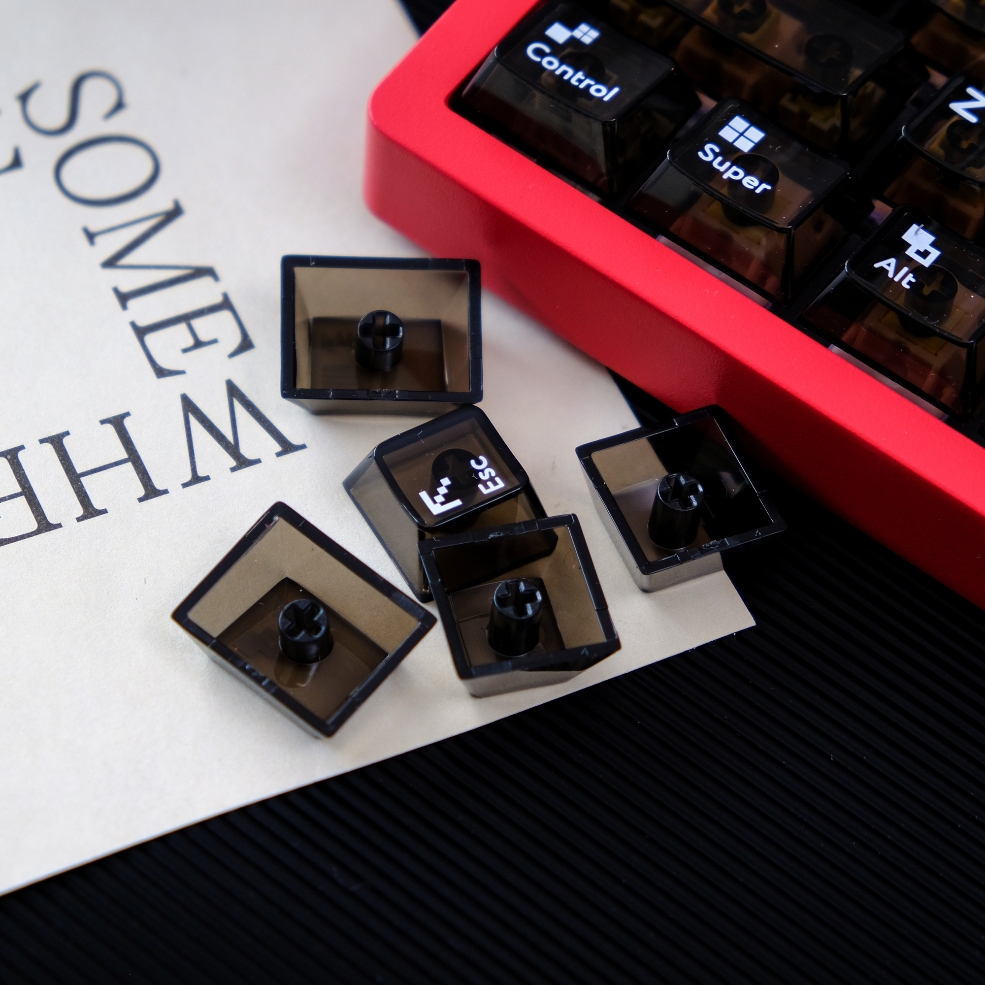 114 Keys Black Crystal Transpa - đánh giá và giá Keyboard Gaming Transparent