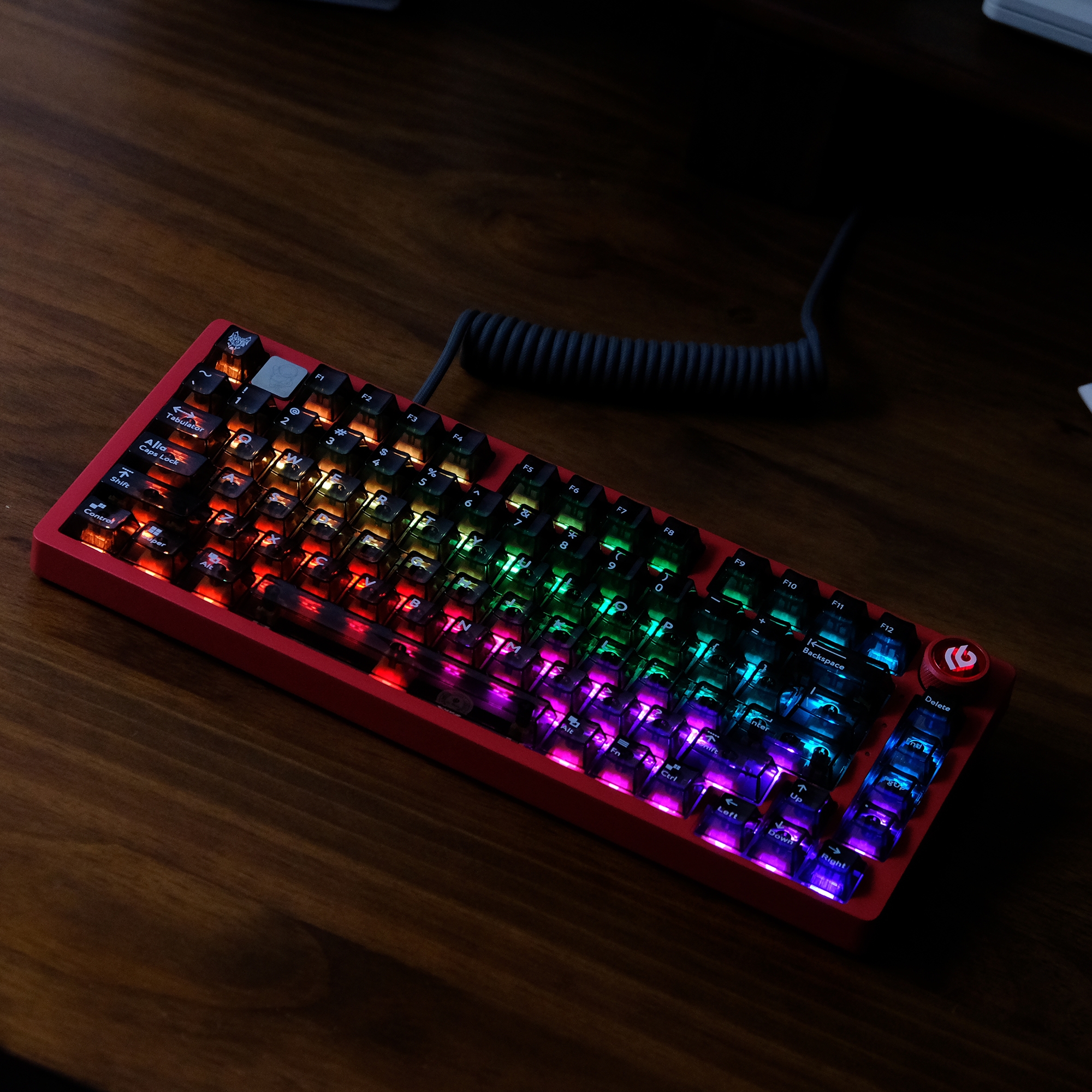 114 Keys Black Crystal Transpa - đánh giá và giá Keyboard Gaming Transparent