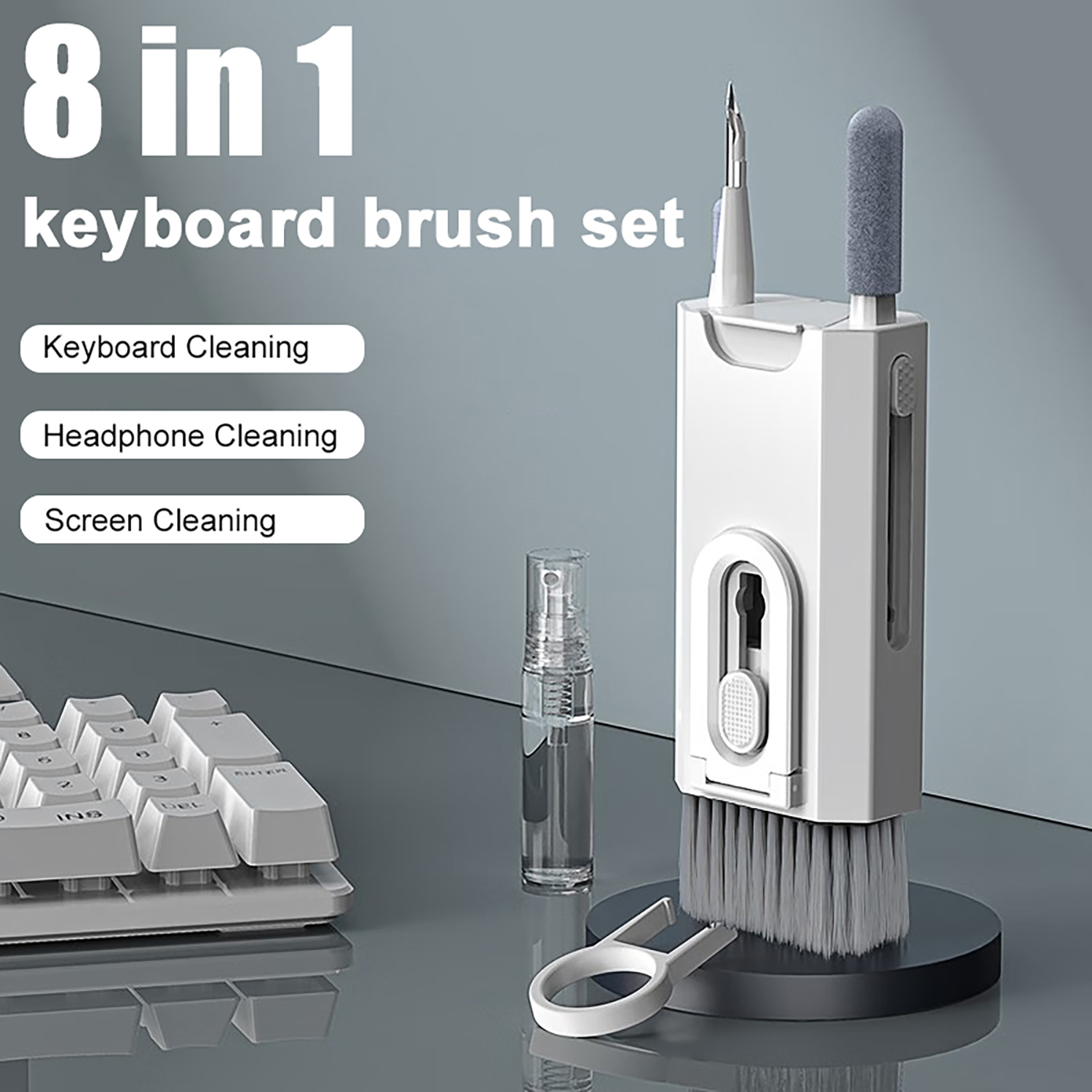 8 in 1 Cleaning Kit Computer K - đánh giá và giá Keycap Puller Ring
