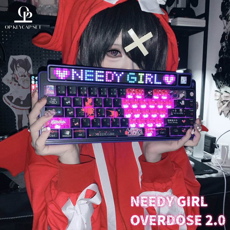 Anchor Girl Heavy Dependence 2 - đánh giá và giá Keyboard Gaming Transparent