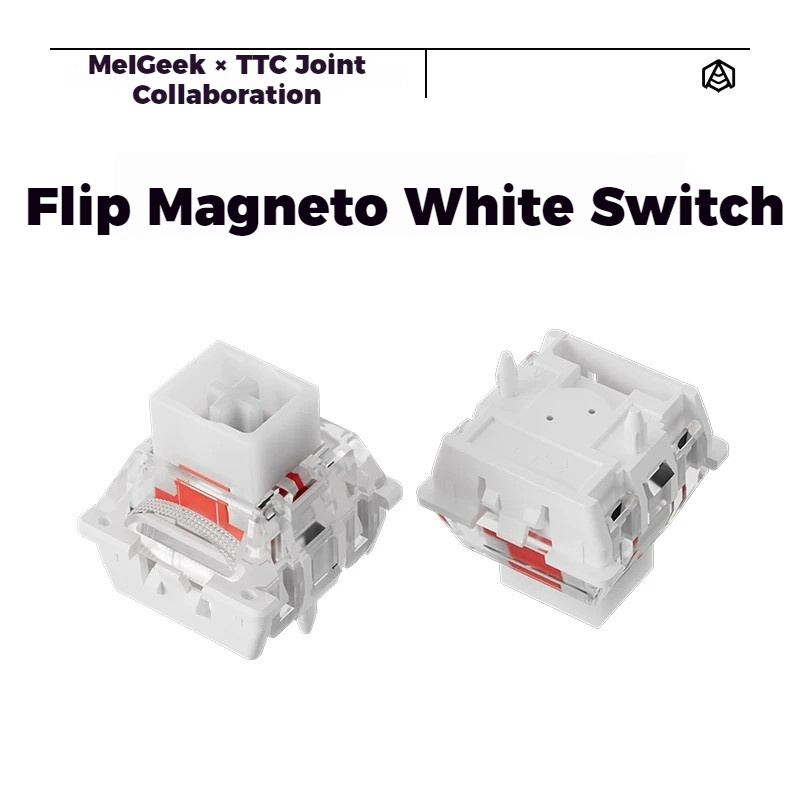 MelGeek x TTC Flip Magneto Whi - đánh giá và giá Gaming Keyboard Magnetic Switches