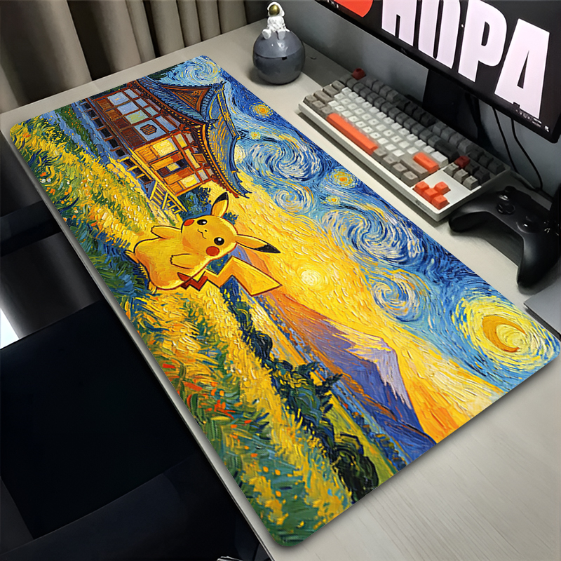 Mouse Pad Pokemon Pikachus Rub - đánh giá và giá Gaming Keyboard High Ground