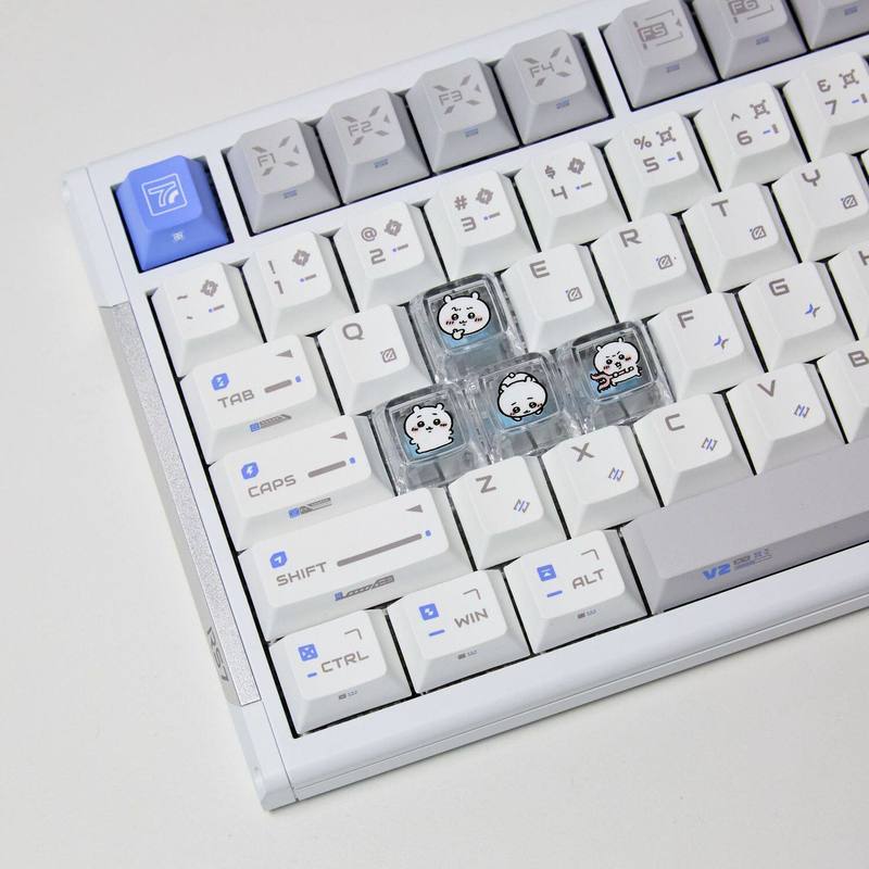 Chiikawa 4 Pcs Handmade Transp - đánh giá và giá Keyboard Gaming Transparent