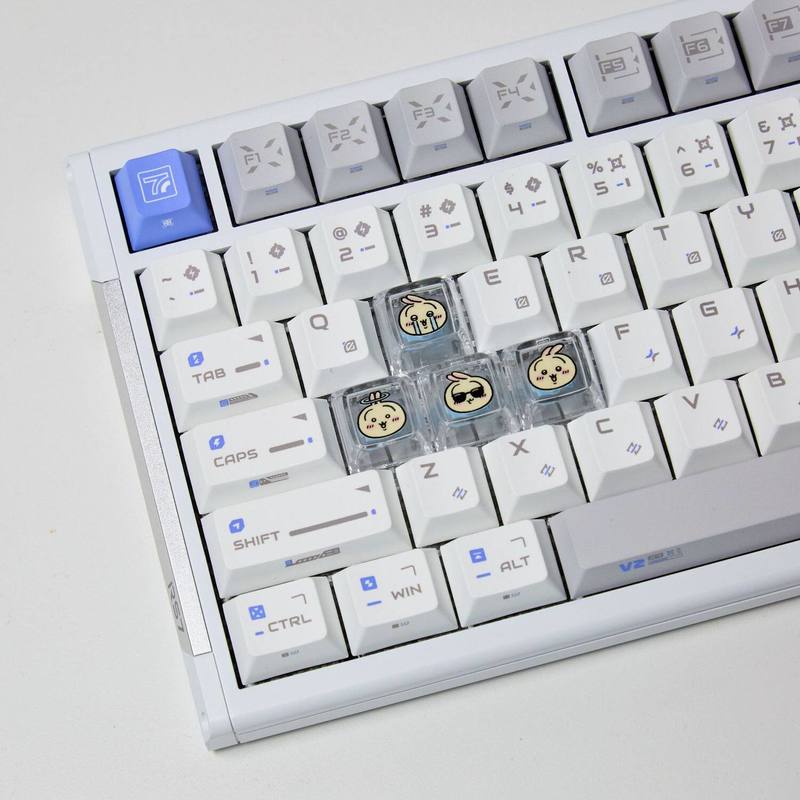 Chiikawa 4 Pcs Handmade Transp - đánh giá và giá Keyboard Gaming Transparent