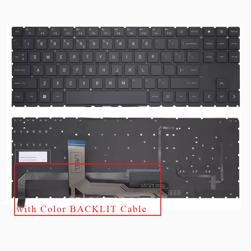 New UK US Keyboard for HP Omen - đánh giá và giá Gaming Keyboard Hp