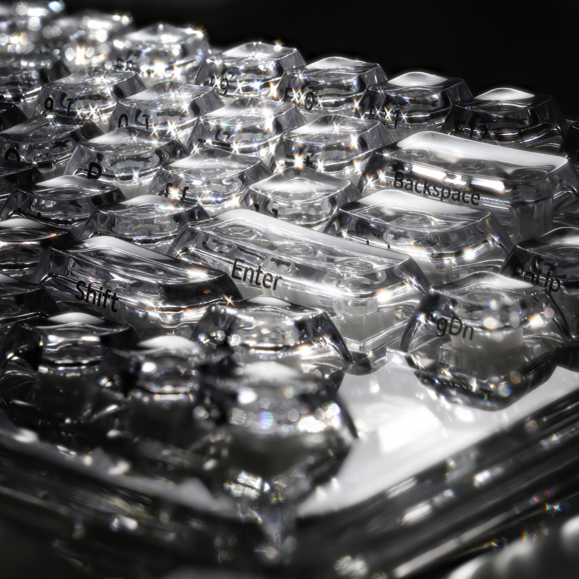 XVX Crystal Transparent SA Pro - đánh giá và giá Keyboard Gaming Transparent