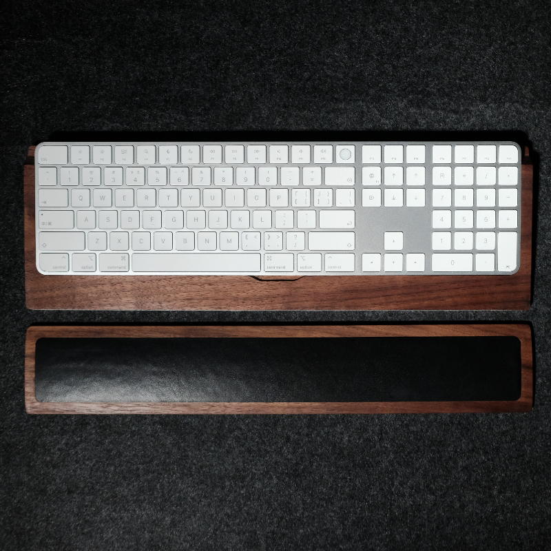Woody Cowhide Palm Rest for Me - đánh giá và giá Wrist Rest Wood