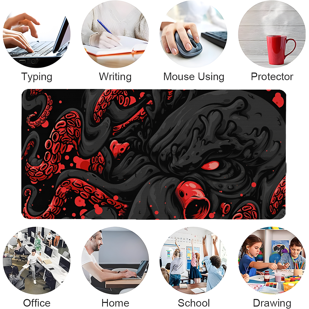 Octopus Monster Mousepad Large - đánh giá và giá Gaming Keyboard Mouse