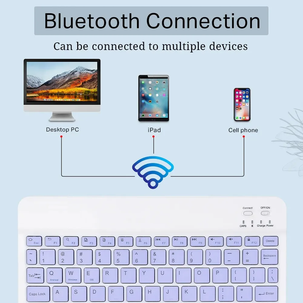 Universal 10 inch Bluetooth Wi - đánh giá và giá Gaming Keyboard Wireless