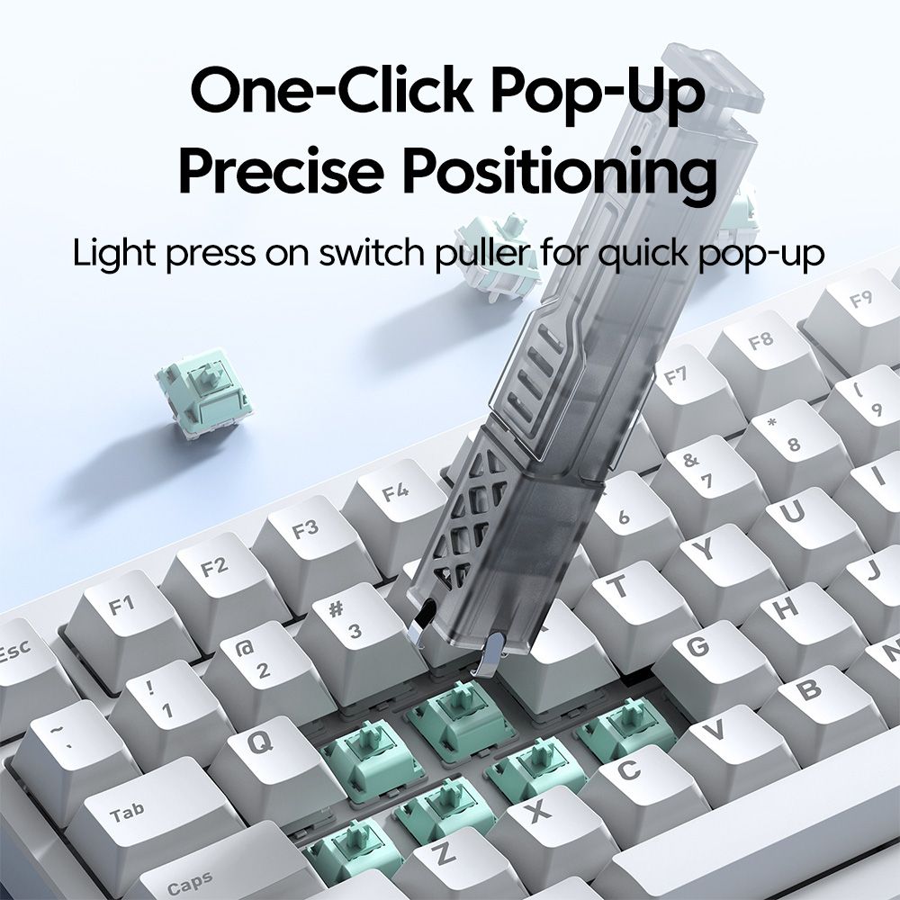 2 In 1 Keyboard Keycaps Switch - đánh giá và giá Keycap Puller Ring