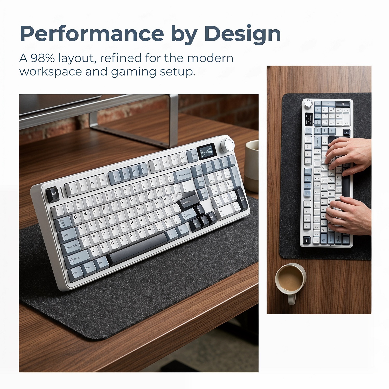 New AULA F99 Max Gasket Mechan - đánh giá và giá Gaming Keyboard Wireless