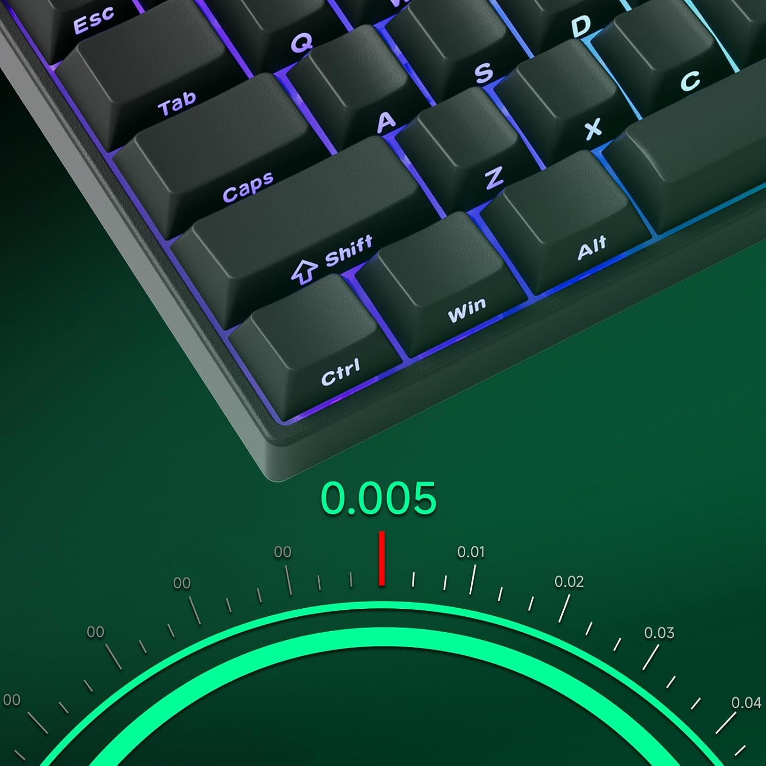 60% Rapid Trigger Gaming Keybo - đánh giá và giá Gaming Keyboard Magnetic Switches