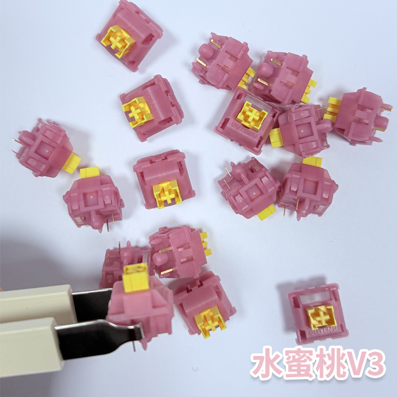 Outemu Silent Peach V3 Switch  - đánh giá và giá Keyboard Lube Kit