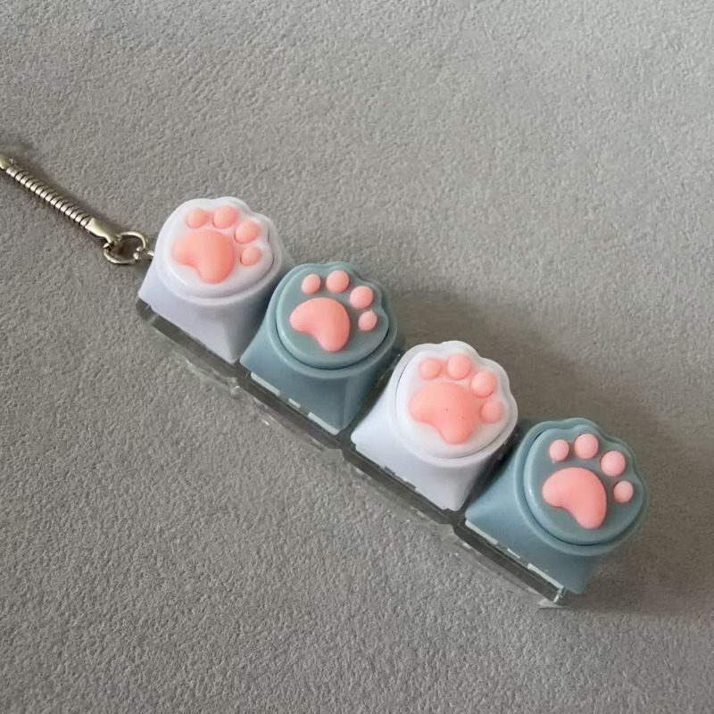 Kawaii Macaron Cat Paw Fidget  - đánh giá và giá Mechanical Switch Tester