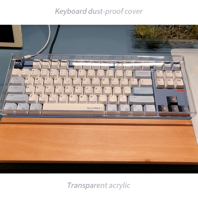 Acrylic Keyboard Clear Protect - đánh giá và giá Keyboard Gaming Transparent