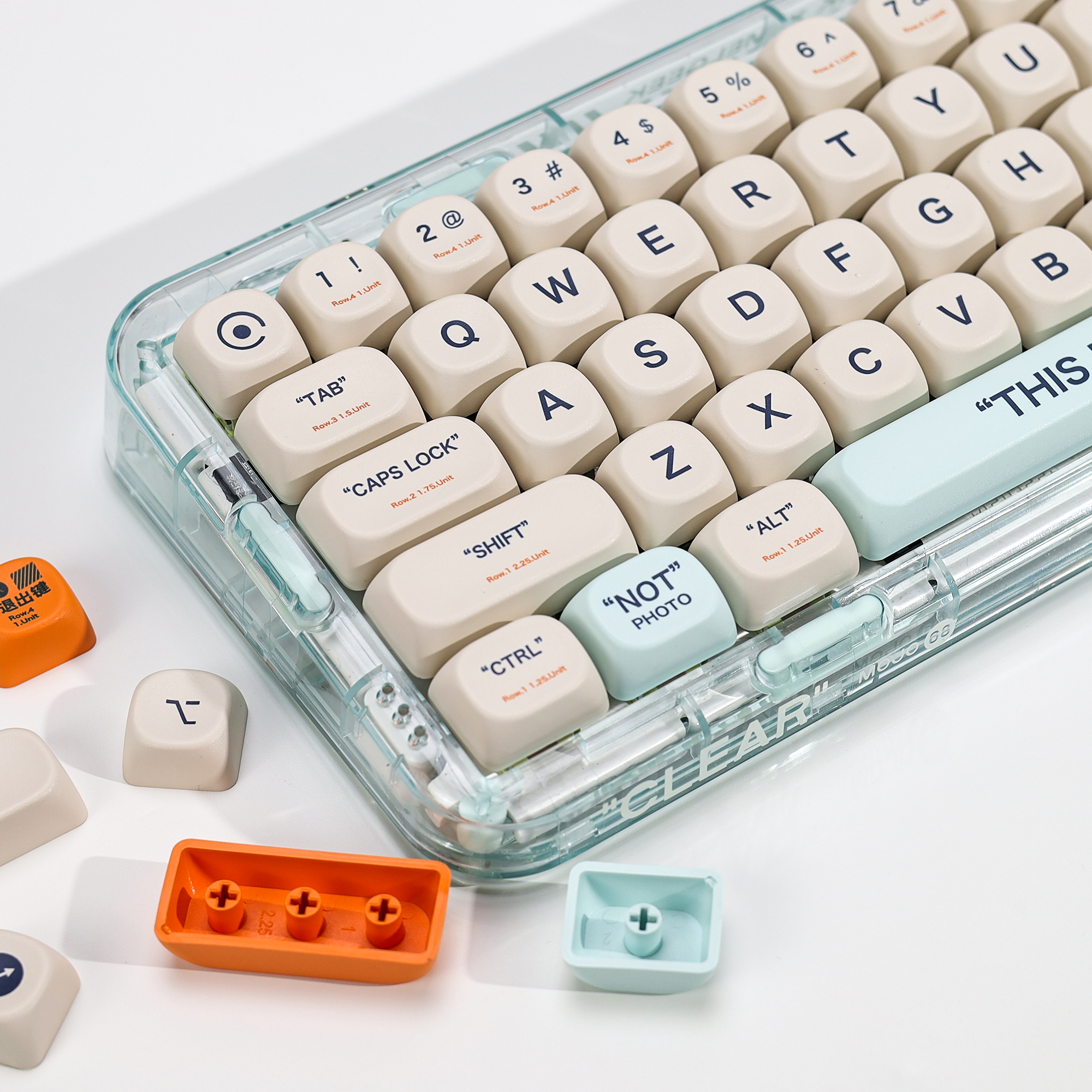 KBDiy KOA Profile Retro Plasti - đánh giá và giá Gaming Keyboard Number Pad