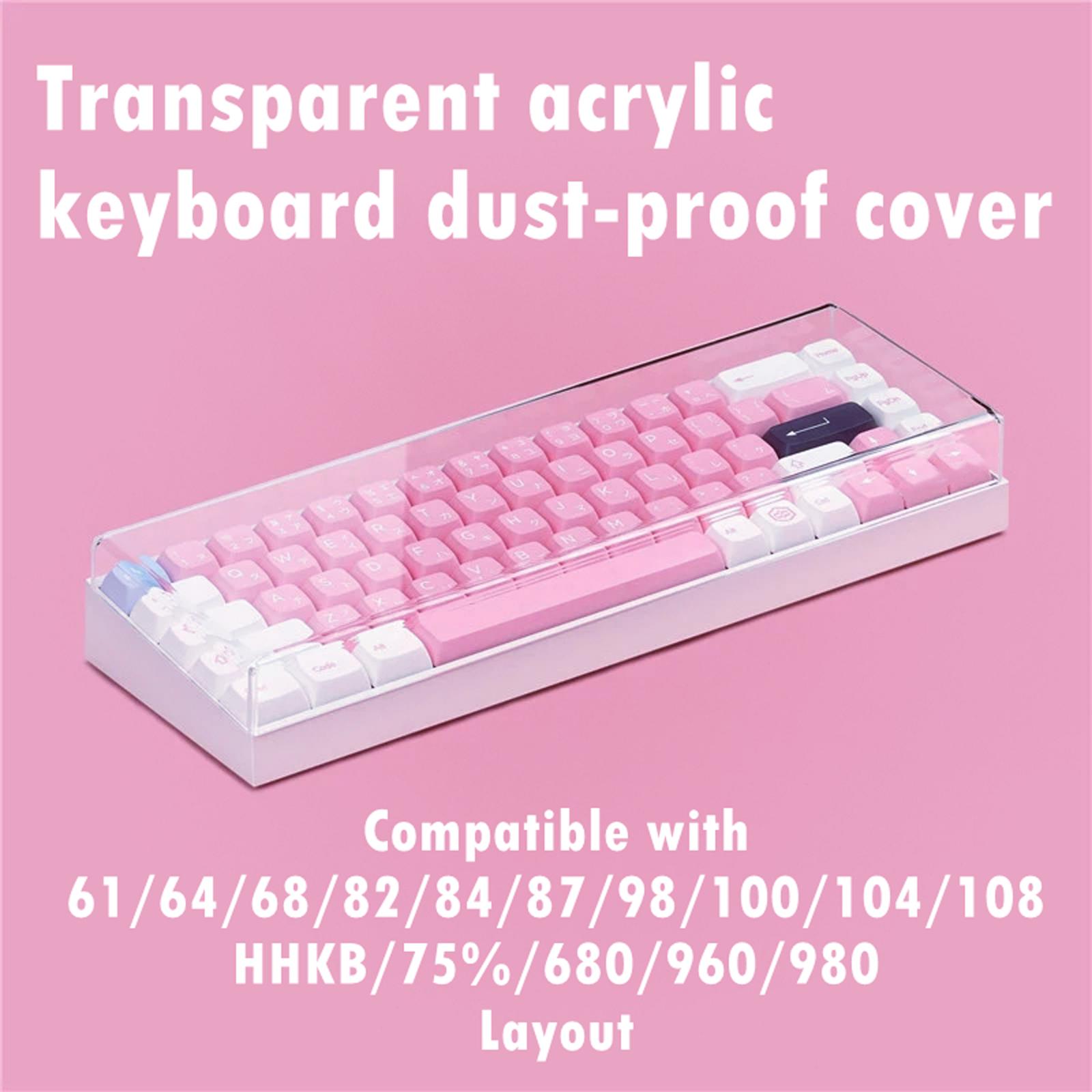 Acrylic Mechanical Keyboard Du - đánh giá và giá Gaming Keyboard Ergo