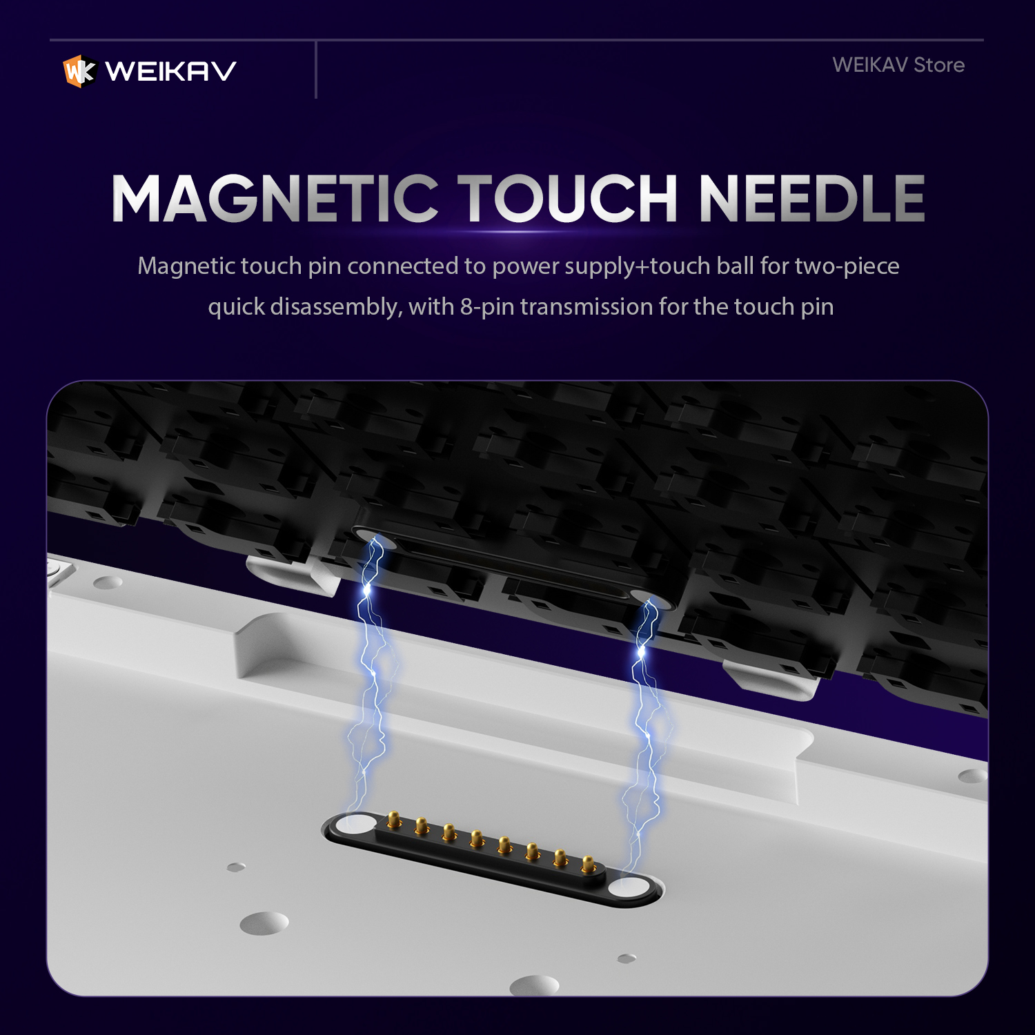 WEIKAV NUT65 Wireless Gaming A - đánh giá và giá Gaming Keyboard Extension