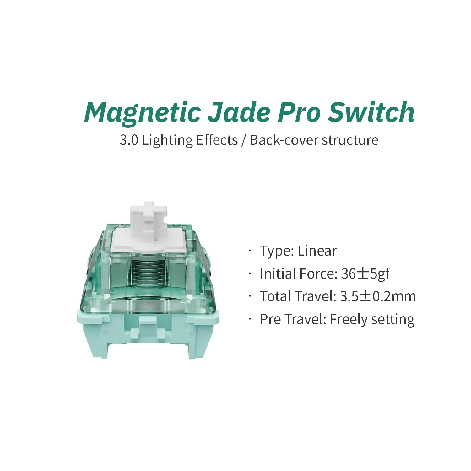 Gateron Magnetic Jade Pro Swit - đánh giá và giá Gaming Keyboard Magnetic Switches