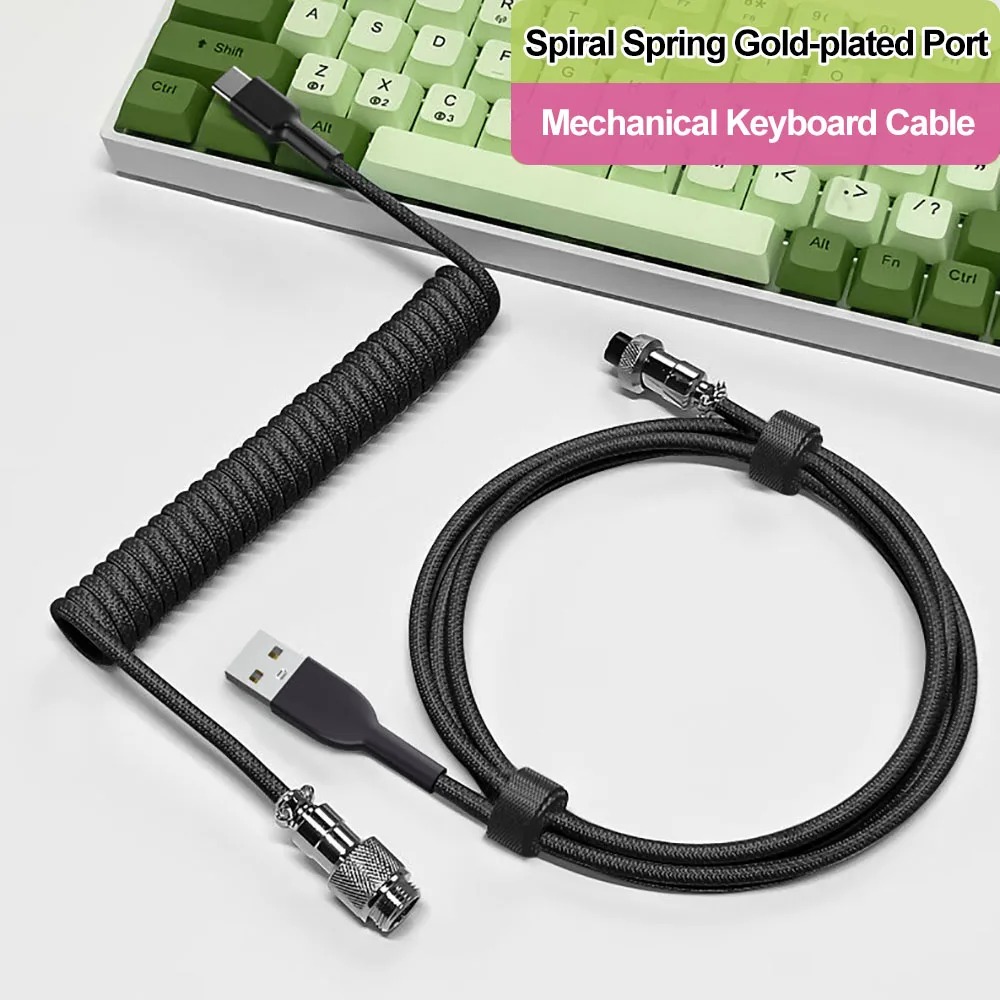Aviator Coiled Keyboard Cable, - đánh giá và giá Gaming Keyboard Types