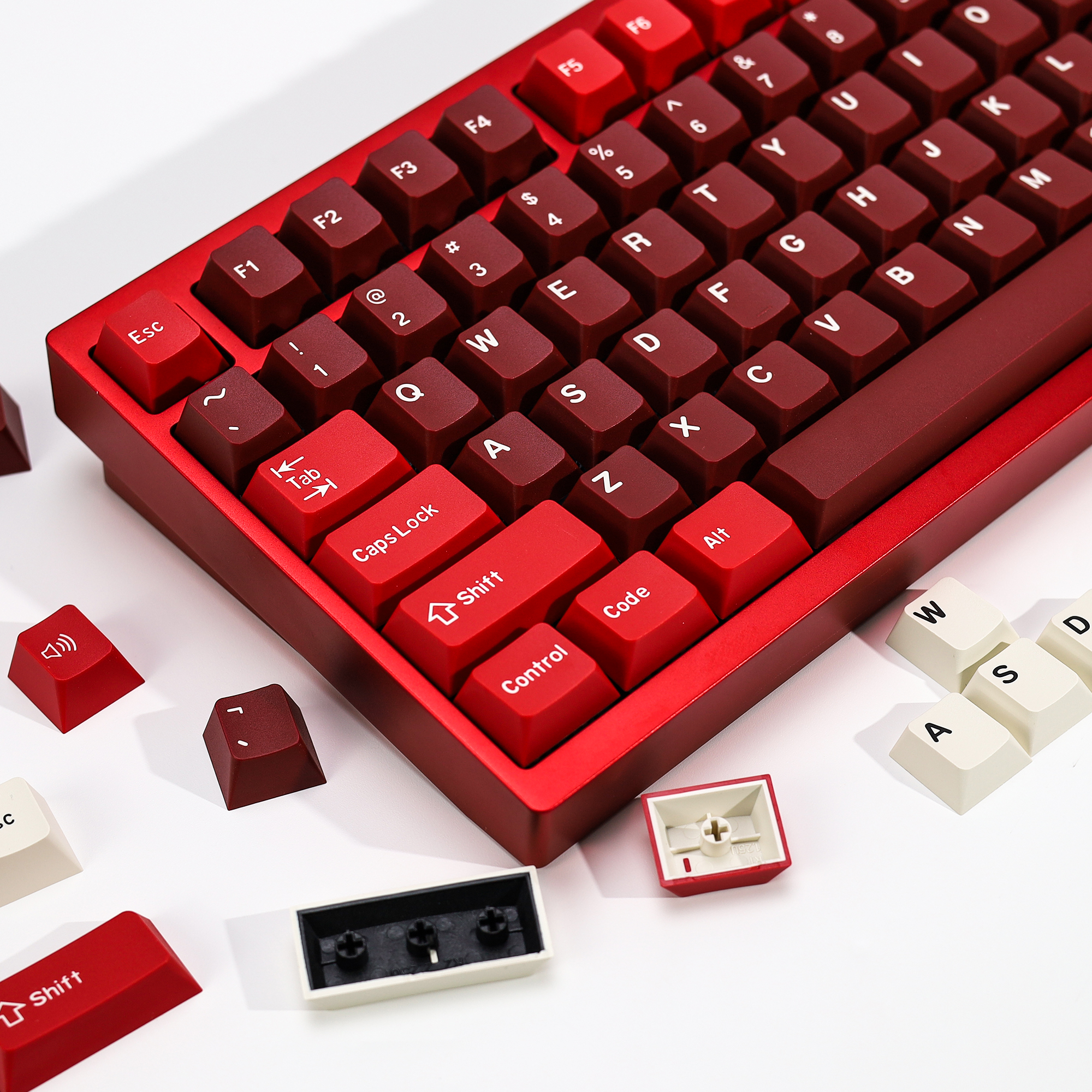 KBDiy GMK Jamon Keycap Red Ret - đánh giá và giá Gaming Keyboard Number Pad