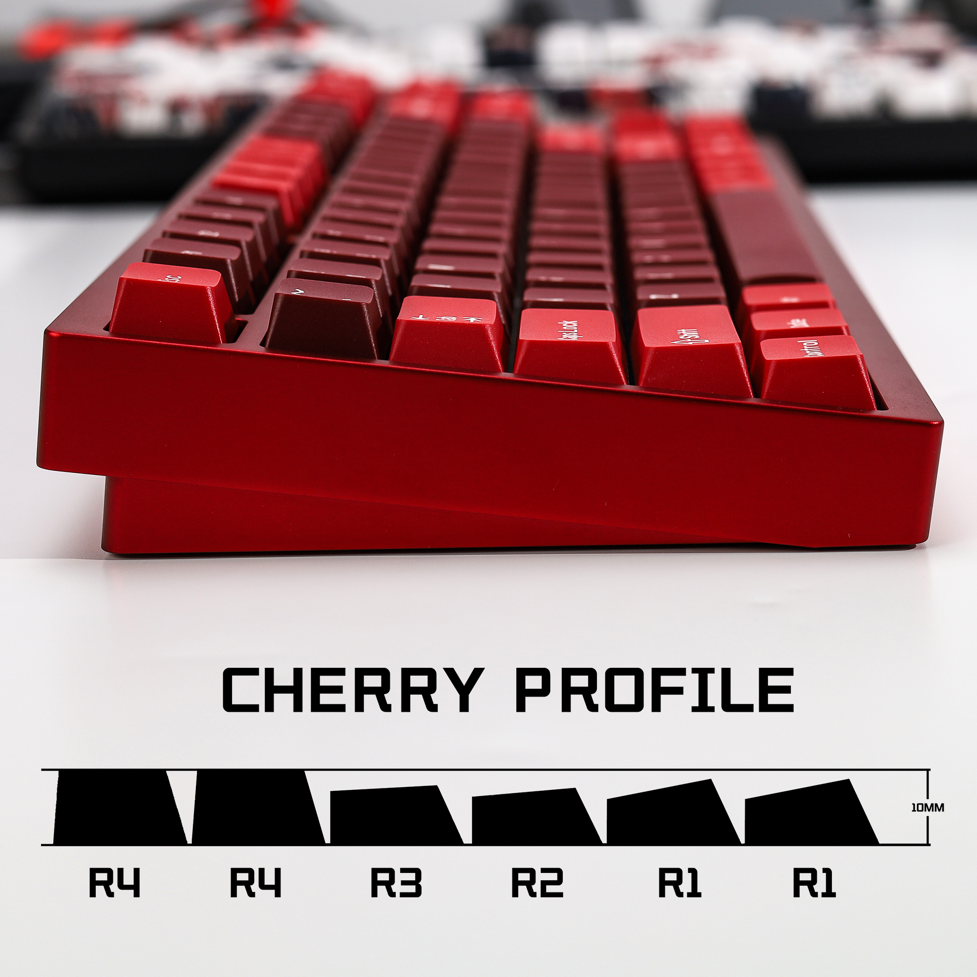 KBDiy GMK Jamon Keycap Red Ret - đánh giá và giá Gaming Keyboard Number Pad