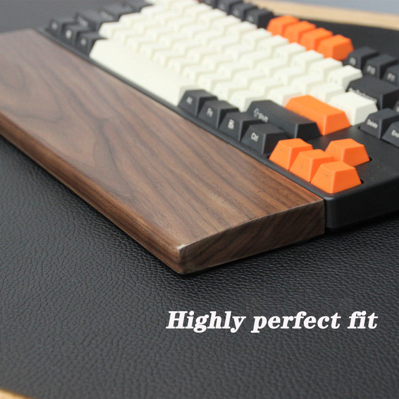 Walnut Wood Mechanical Keyboar - đánh giá và giá Wrist Rest Wood