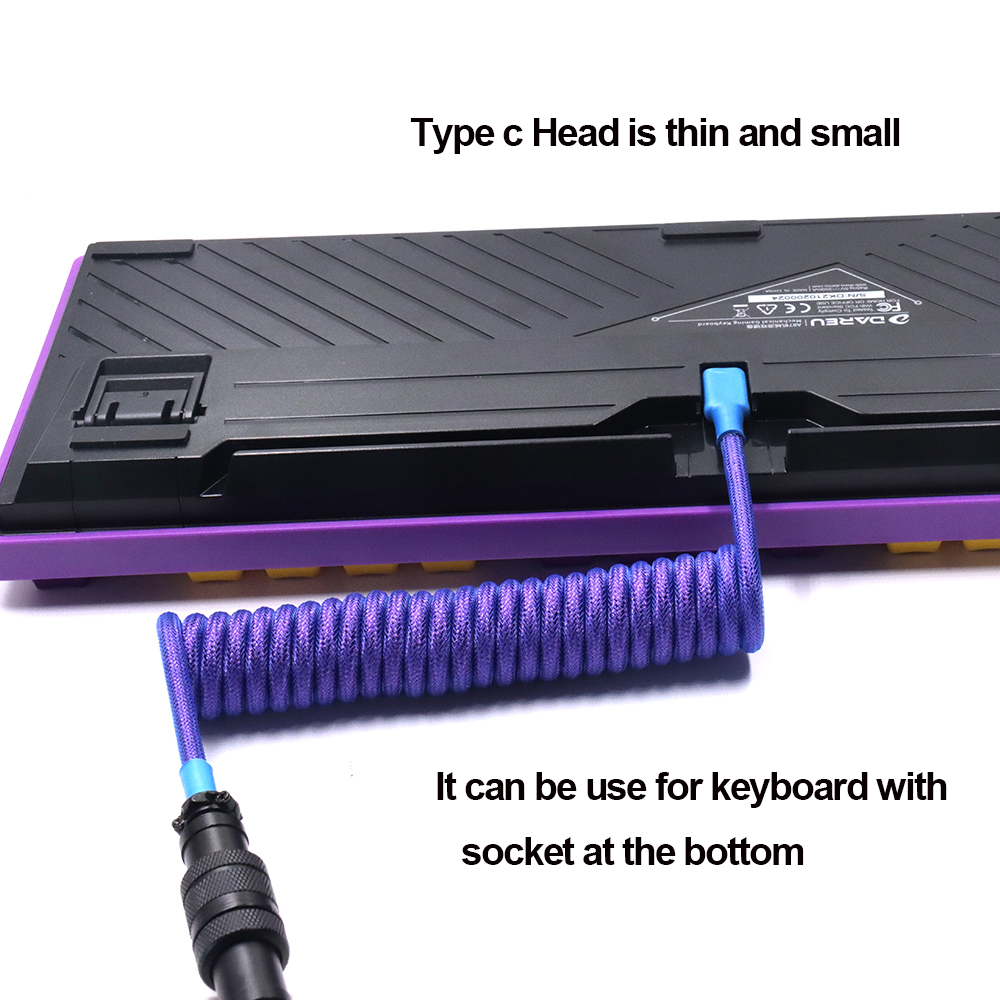LANO Custom Paracord Coiled Me - đánh giá và giá Gaming Keyboard Types