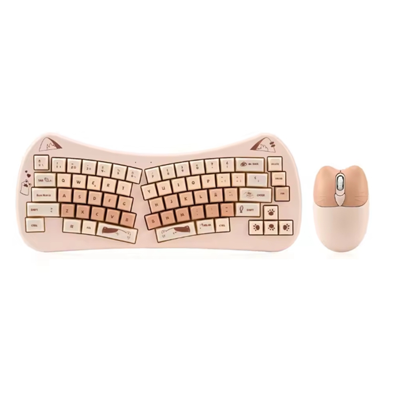 68 Key Cat Ear Mechanical Keyb - đánh giá và giá Gaming Keyboard Wireless