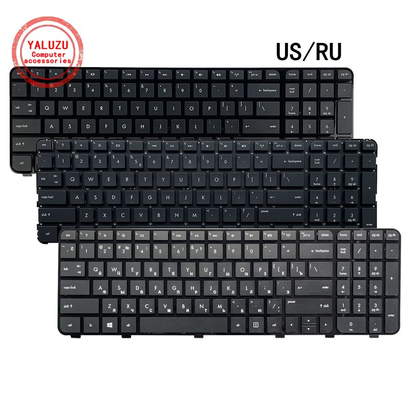 US/RU English/Russian NEW Lapt - đánh giá và giá Gaming Keyboard Hp