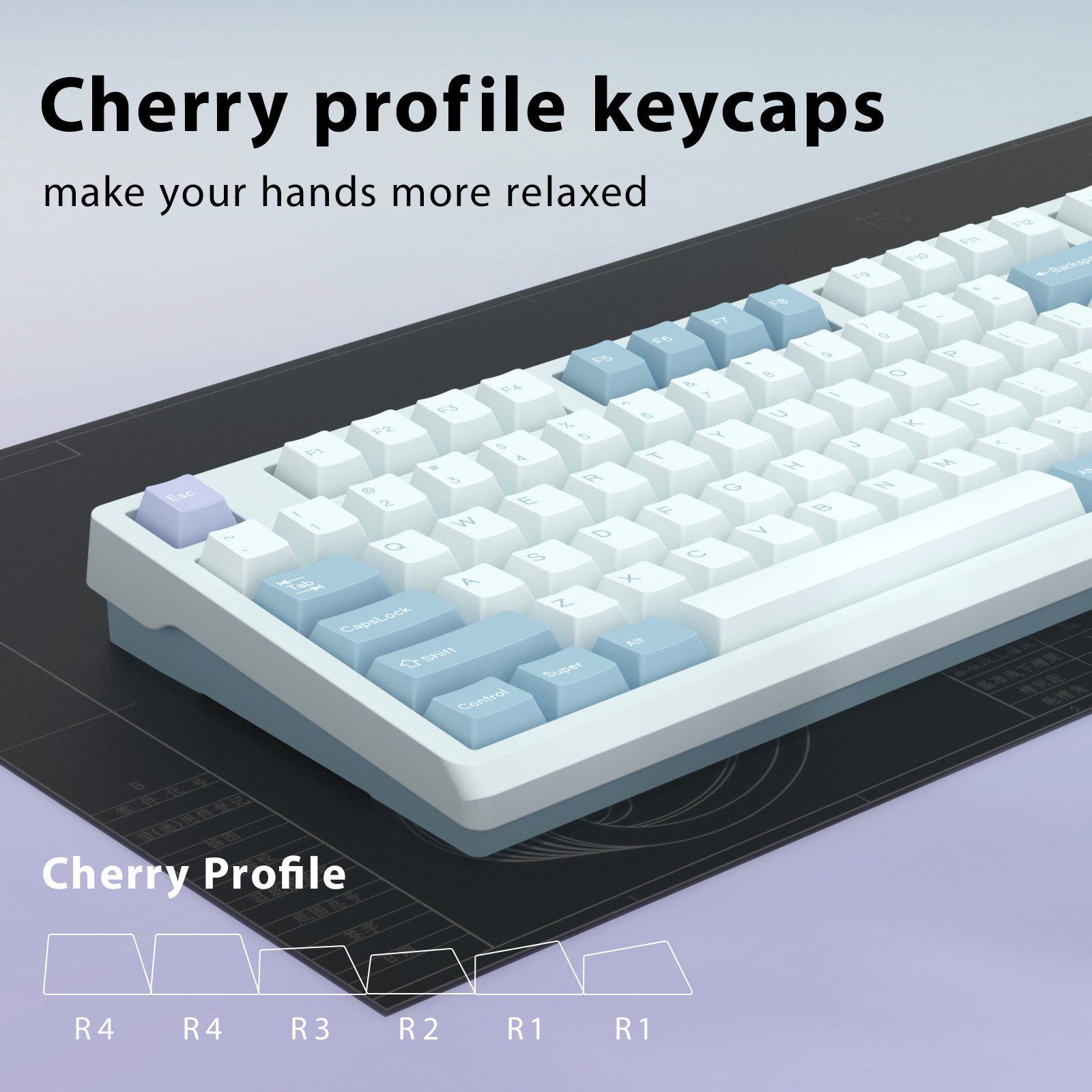 KBDiy GMK Illusion Keycap Cher - đánh giá và giá Gaming Keyboard Number Pad
