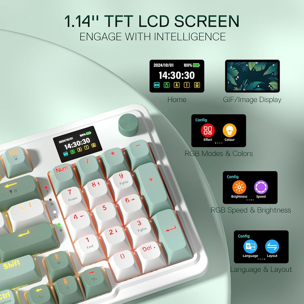 95-Key Mechanical Gaming Keybo - đánh giá và giá Gaming Keyboard No Noise