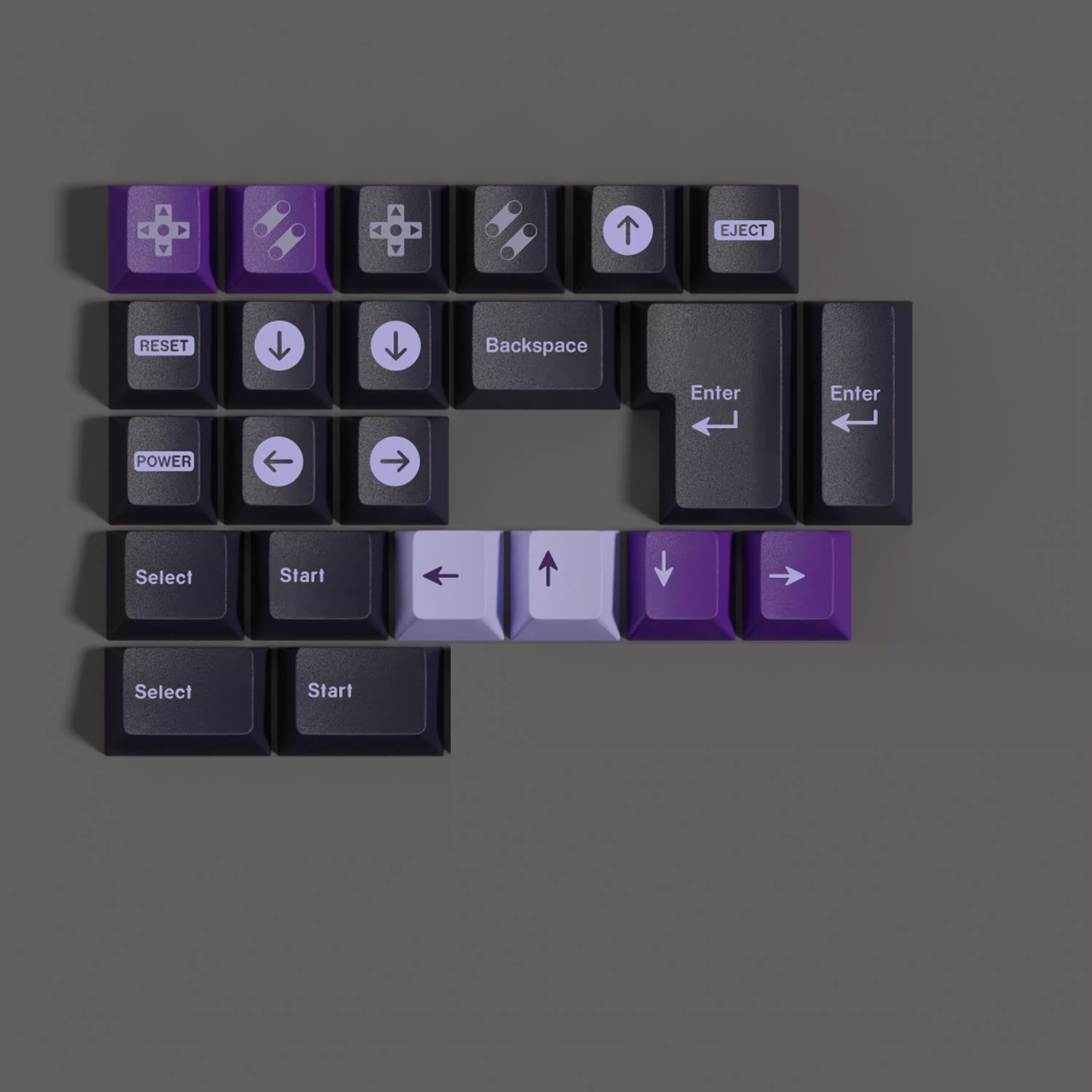 1 Set GMK NTD Keycaps PBT 5 Si - đánh giá và giá Stabilizer Screw In