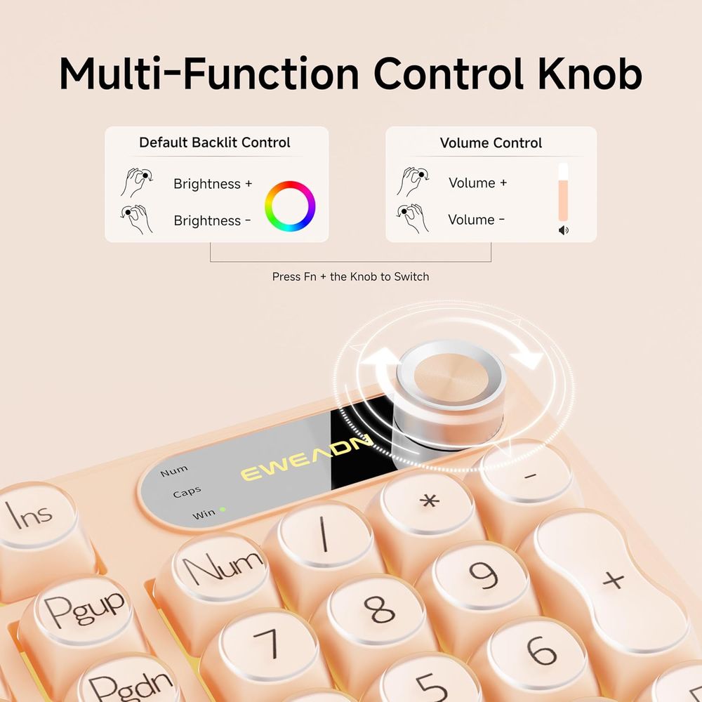 98-Key Creamy Gaming Keyboard  - đánh giá và giá Gaming Keyboard Number Pad