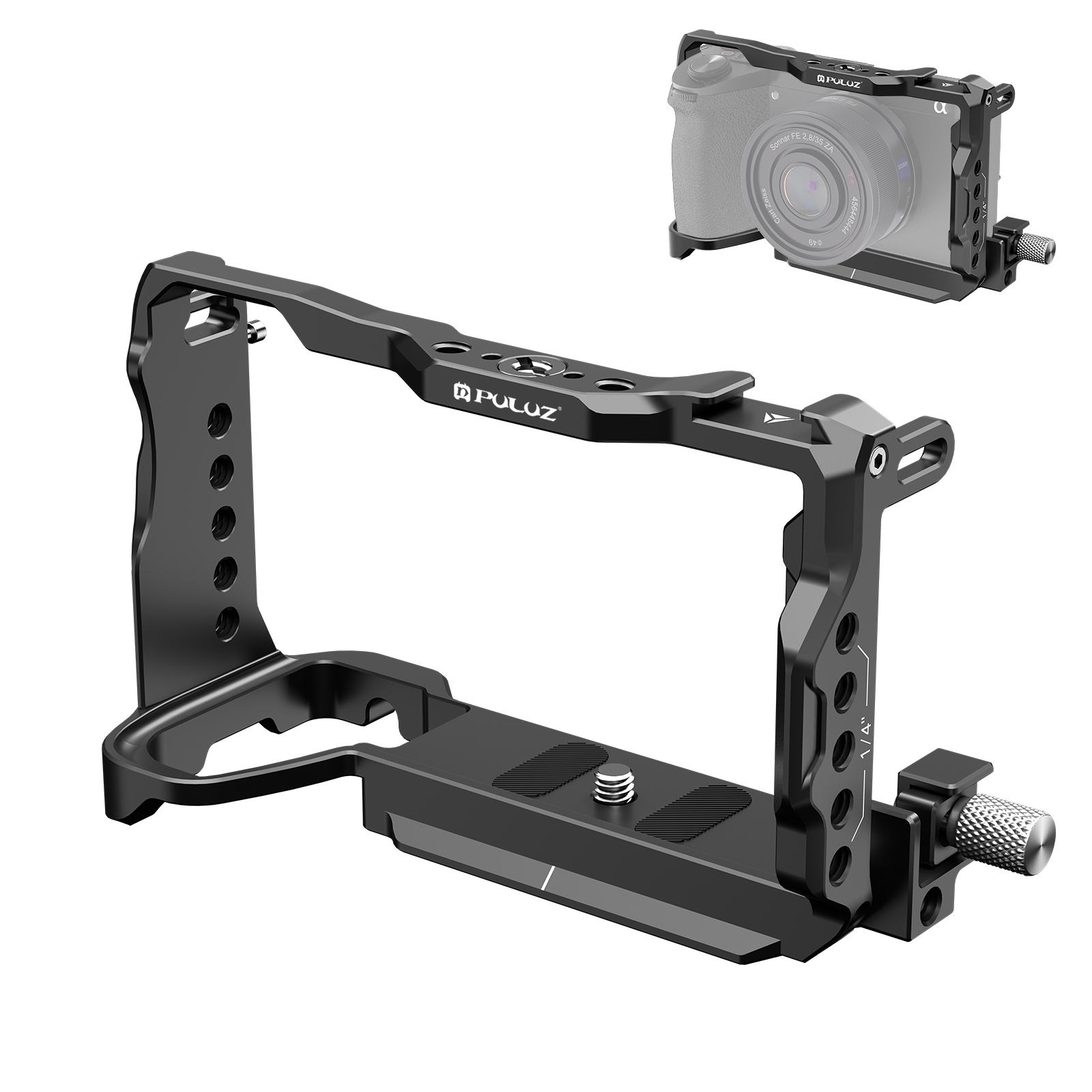 PULUZ for Sony A6700 Metal Cam - đánh giá và giá Stabilizer Screw In