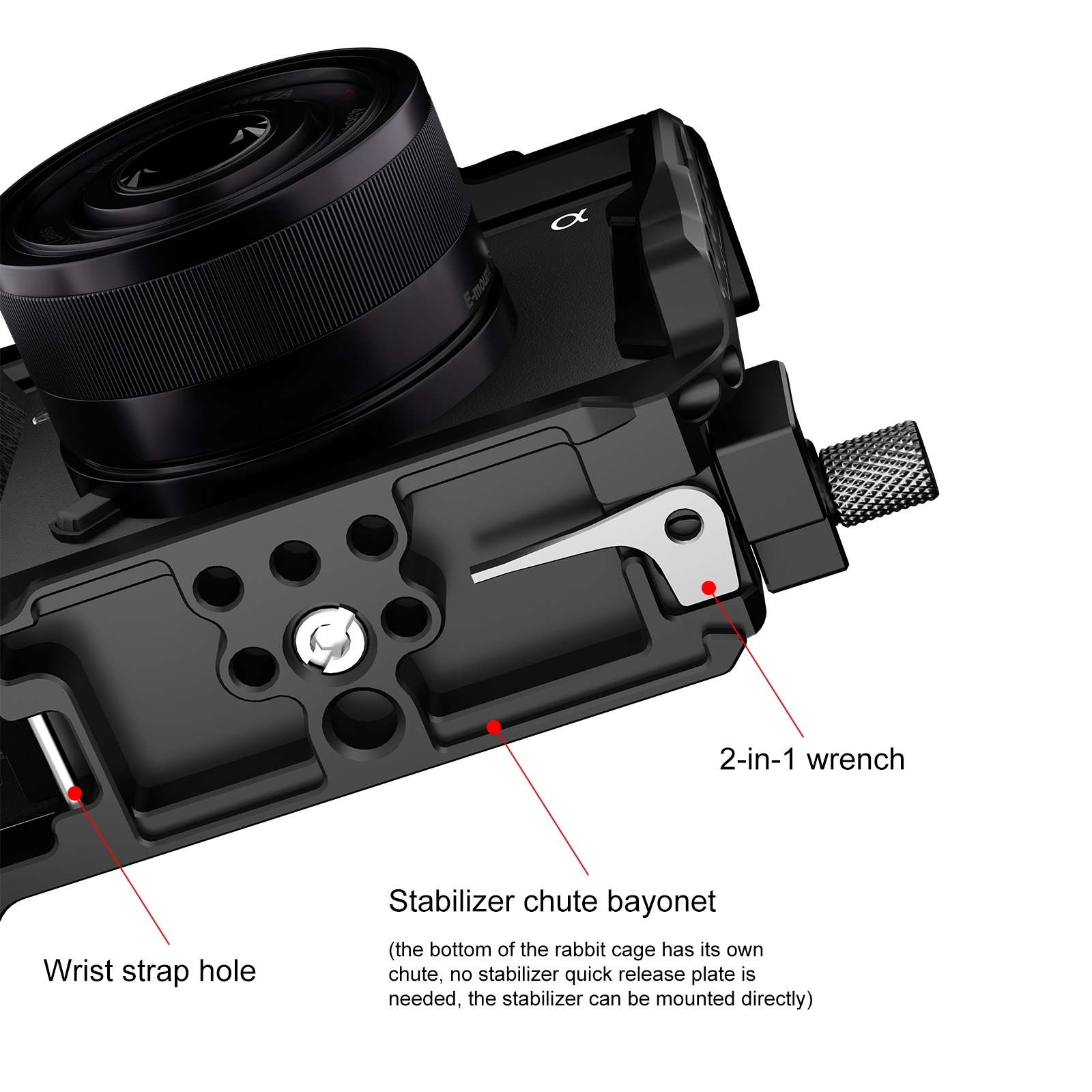 PULUZ for Sony A6700 Metal Cam - đánh giá và giá Stabilizer Screw In