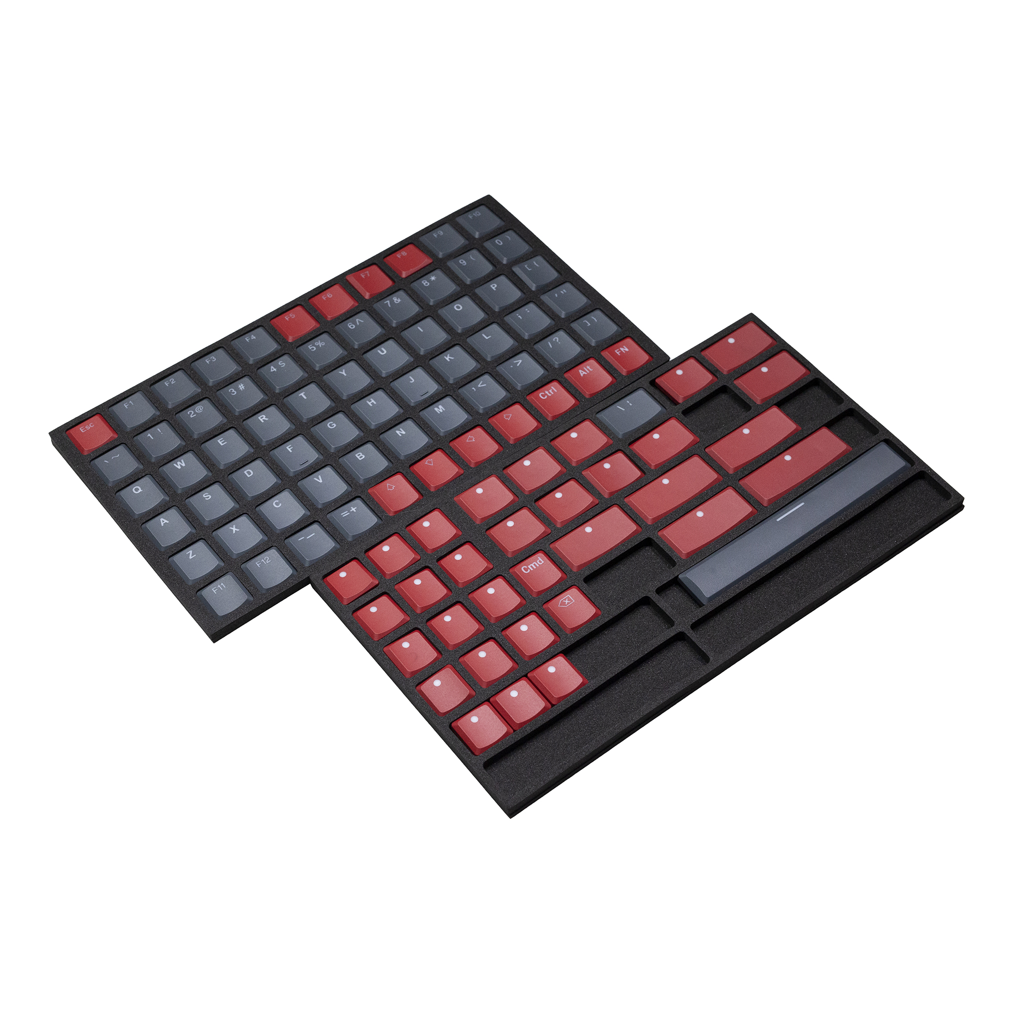 Taihao THT Grey Red Keycap Thi - đánh giá và giá Gaming Keyboard Ergo
