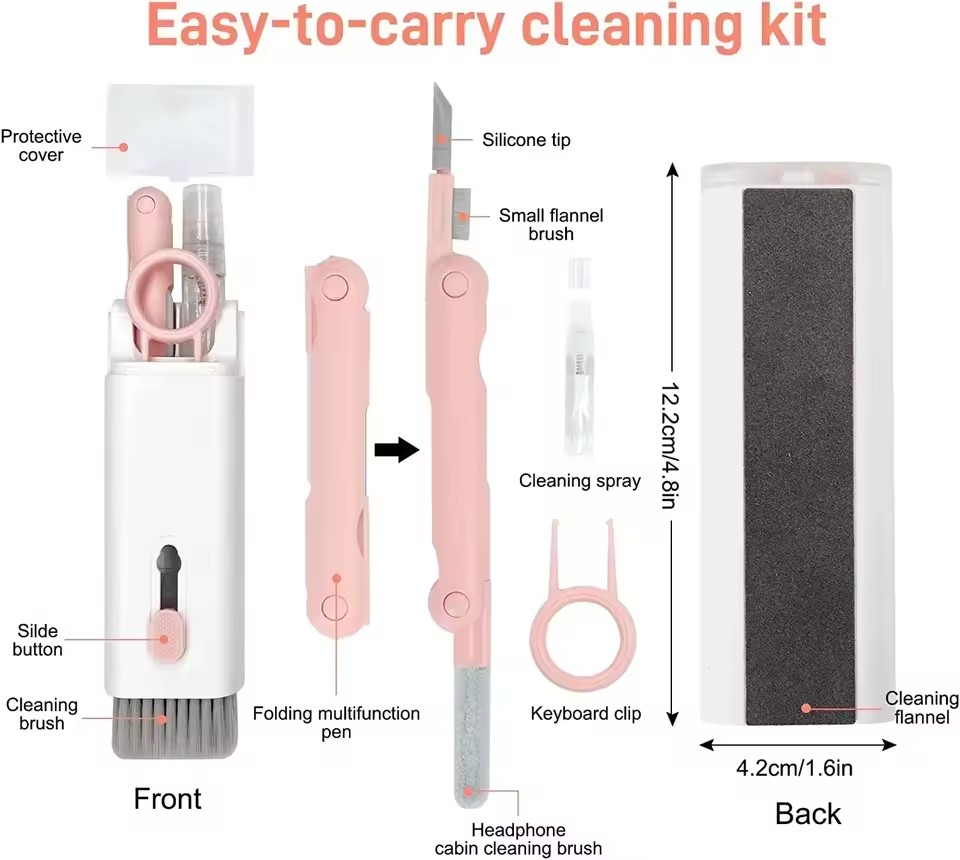7 in 1 Cleaning Kit Computer K - đánh giá và giá Keycap Puller Ring