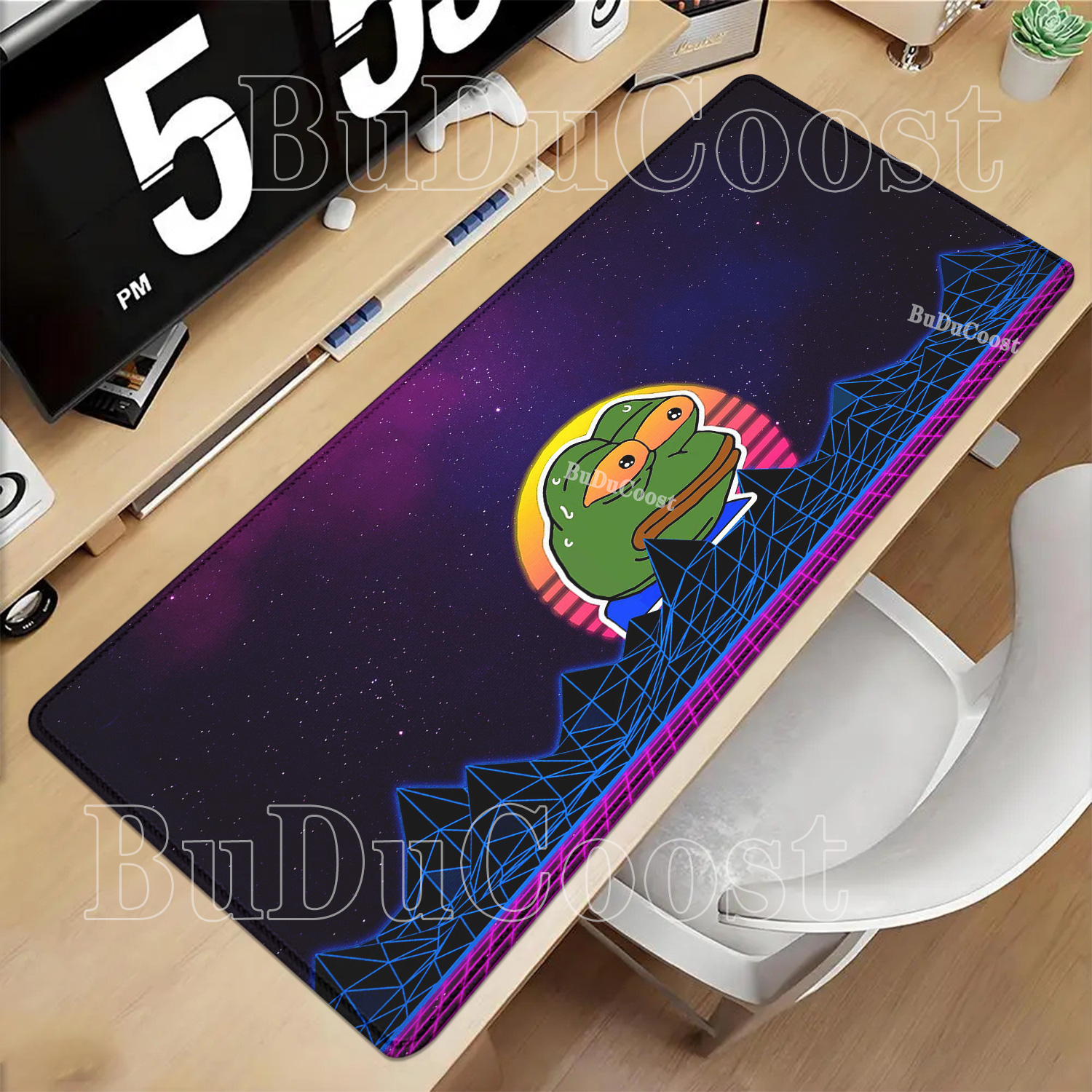 Sad Frog Pepe meme Emoji‌ Mous - đánh giá và giá Gaming Keyboard Emoji