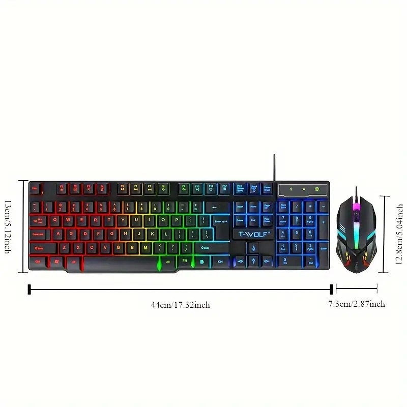 2pcs Black Wired Gaming Keyboa - đánh giá và giá Gaming Keyboard And Mouse For Xbox