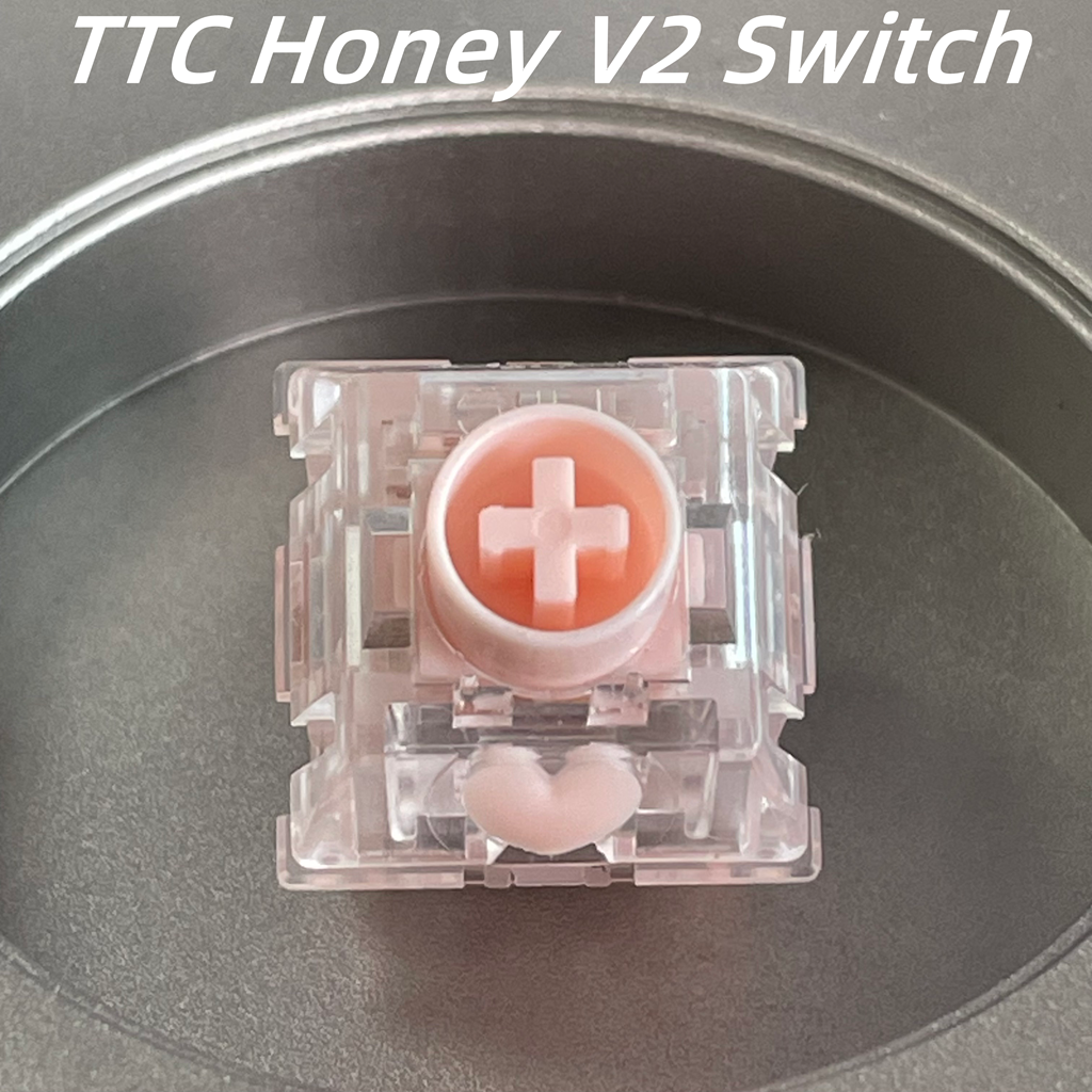 TTC Honey V2 Keyboard Switch 5 - đánh giá và giá Keyboard Gaming Transparent