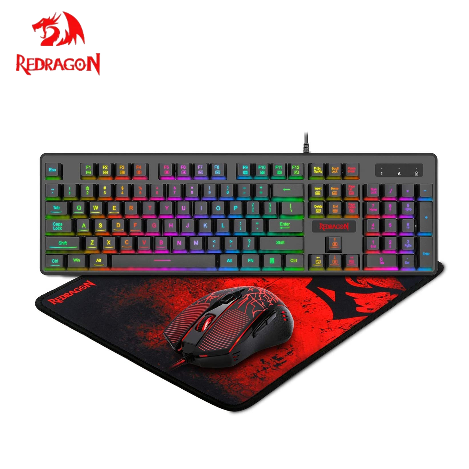 Redragon S107 Gaming Keyboard  - đánh giá và giá Gaming Keyboard And Mouse Combo